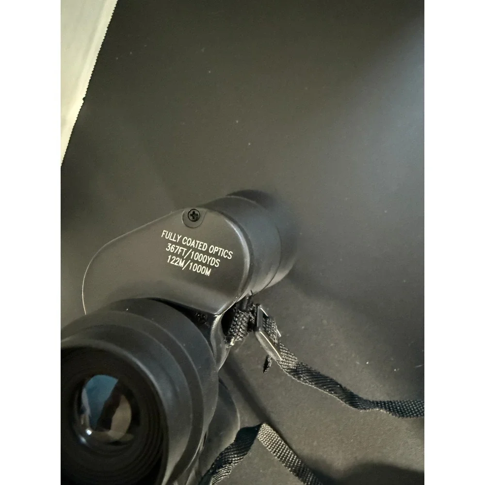 BARSKA 10x50 WA Binoculars Wide Angle Fully Coated Optics‎ 367ft/1000YDS Black